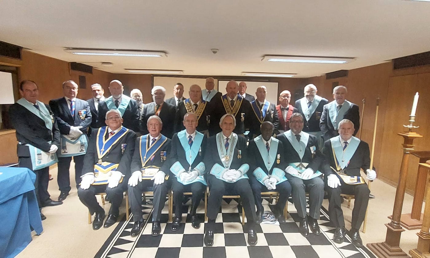 David Cooke Worshipful Master Installation